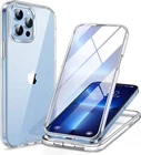 Clear 360 Full body Case For iPhone 17e 16e 16 15 14 13 12 11 Pro Max XR 7 8 SE